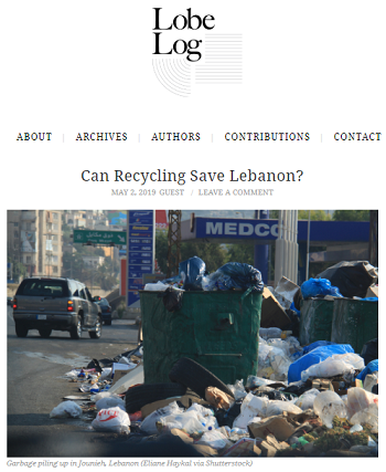 Lebanon, recycling