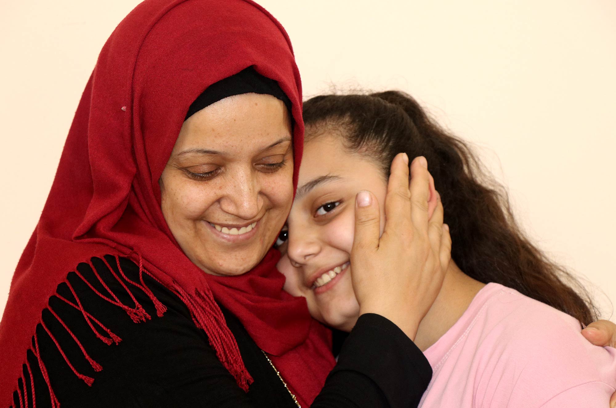 hygiene, public-health, puberty, stigma, Palestinian refugees, Al-Buss, Tyre, Lebanon Souad and daughter Najah