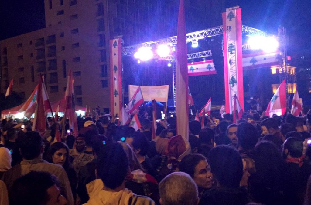 The ongoing protests have brought people into the streets day and night