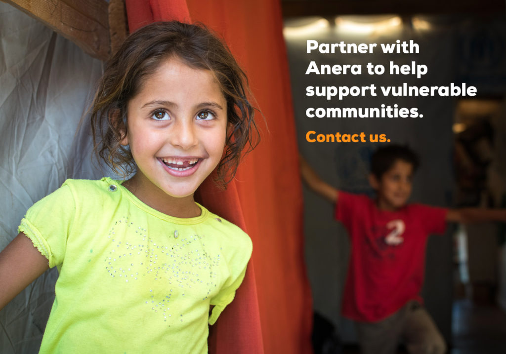 Interested in partnering with Anera to deliver development projects in the Middle East? Contact us.