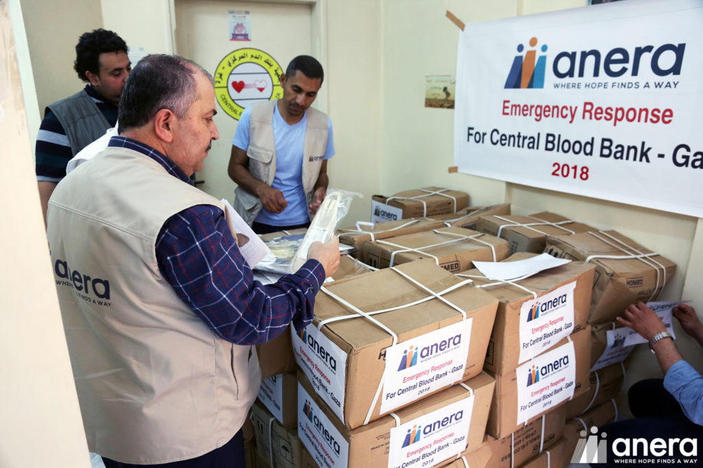 Emergecy Response for Gaza Blood Bank