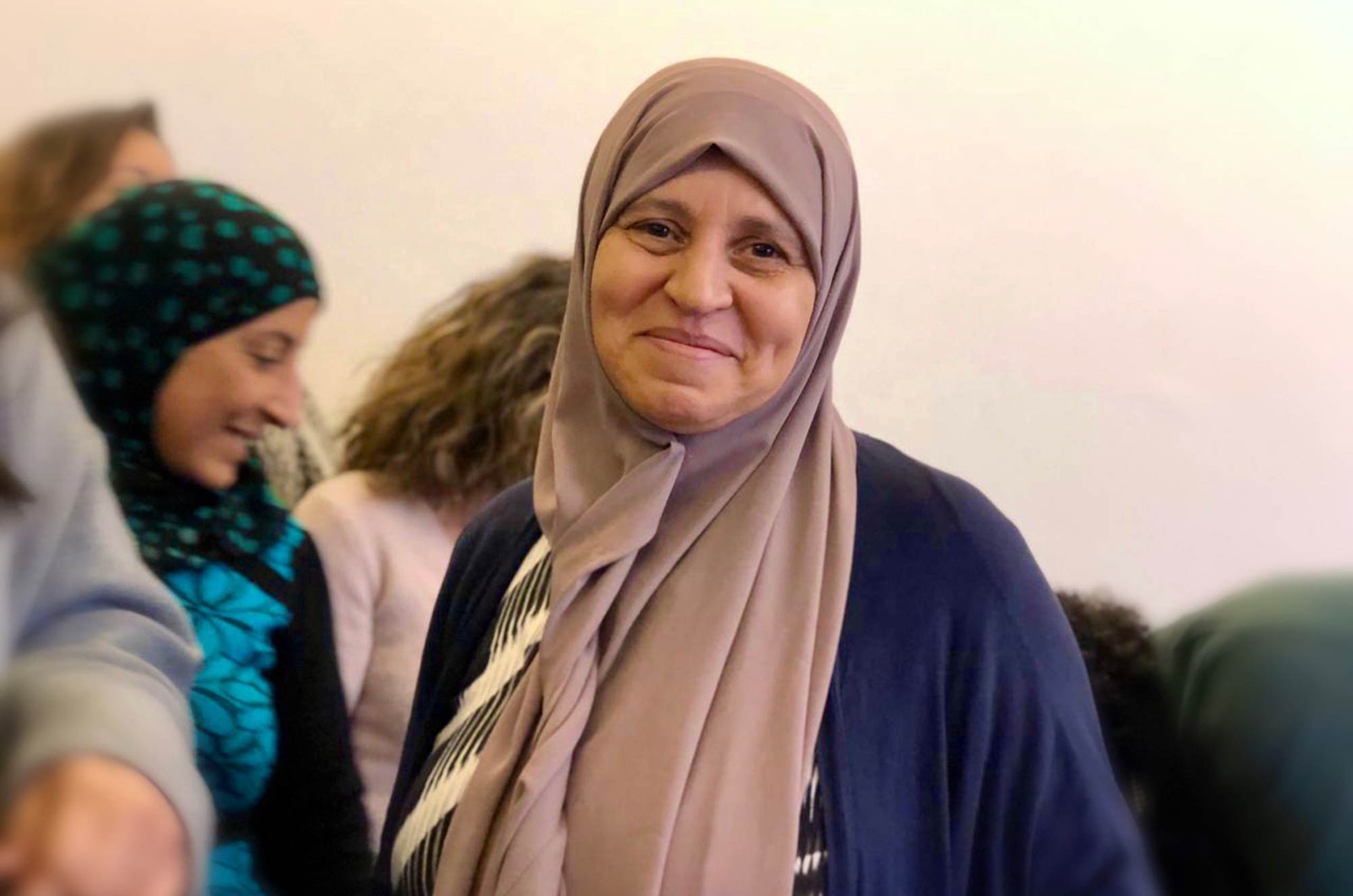 Rahma Shehade - Anera's very own Mary Poppins! Anera recently held a lunch to honor her dedication to Anera and the unconditional love she has shown to all of us. We will miss her as our Lebanon office manager and wish her the very best in her much deserved retirement.