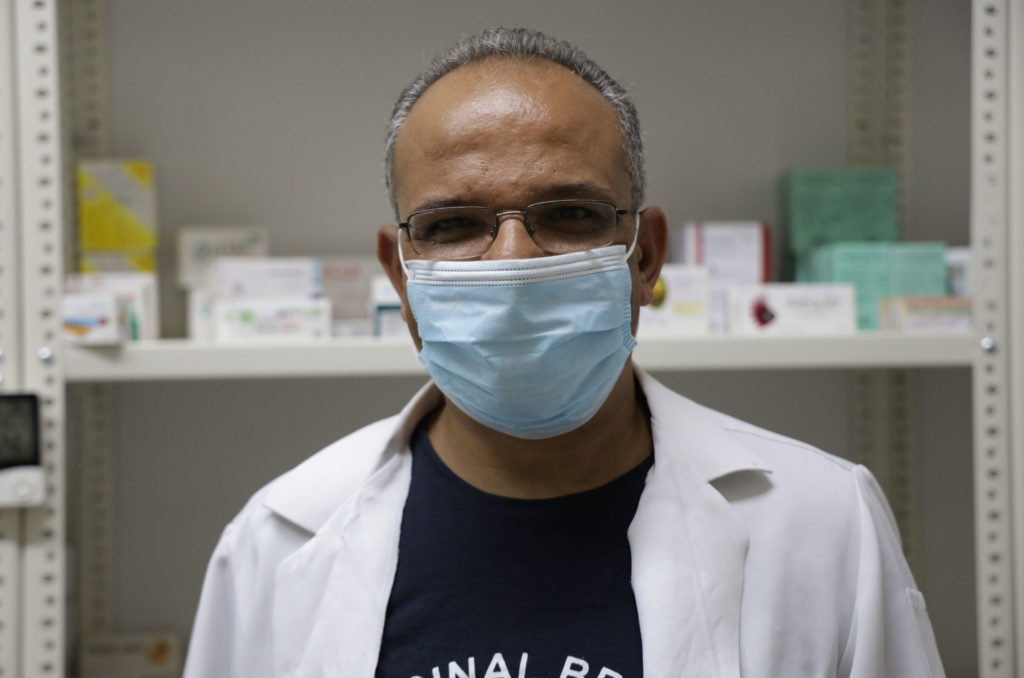 Lebanon, medical-aid, Burj El Barajneh, anesthetic, sevoflurane, Ibrahim El Ahmad Ibrahim El Ahmad portrait