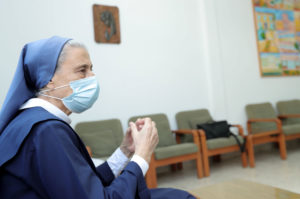 Sister Mary Makhlouf, head of the Psychiatric Hospital of the Cross