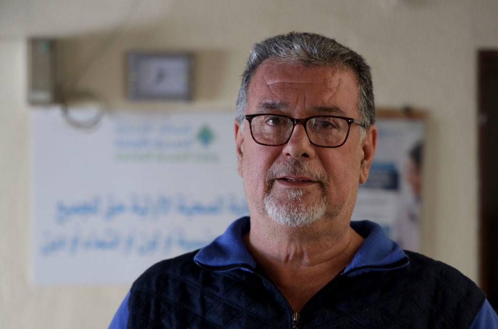 medical-aid, lebanon, health, diabetes, antoine Antoine, in portrait, is a patient at the Greek Catholic Charity Association medical center.