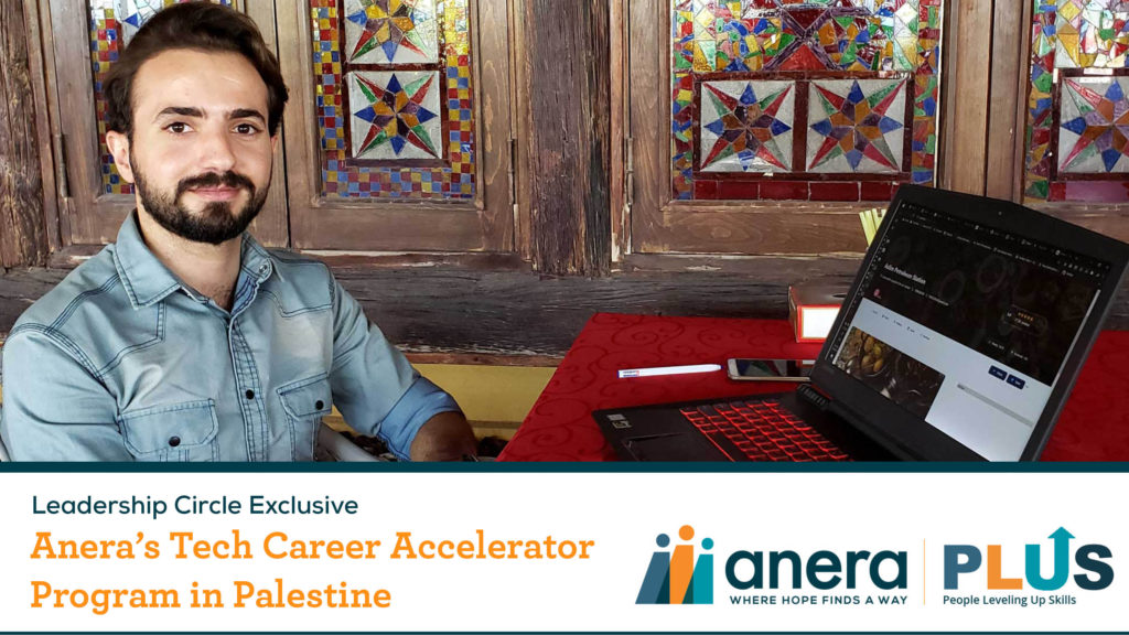 Anera’s PLUS+Code Tech Career Accelerator Program in Palestine