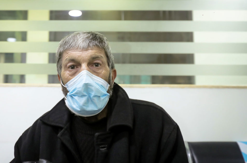 health, lebanon, medical-aid, international-health-partners, abdullah Abdullah in portrait with mask on