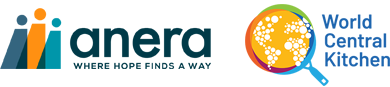 Anera + World Central Kitchen logos