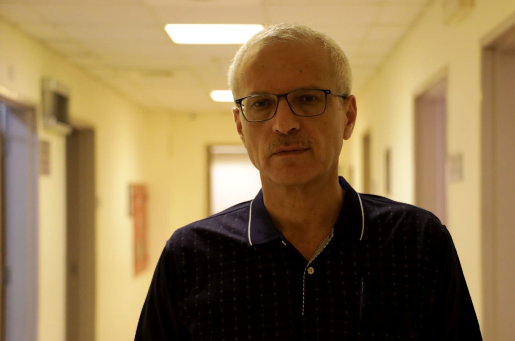 health, healthcare-and-treatment, medical-aid, medical-supplies, ppe 281A4068-EDIT Dr. Ahmad Samadi, general manager of the Saida Governmental Hospital.