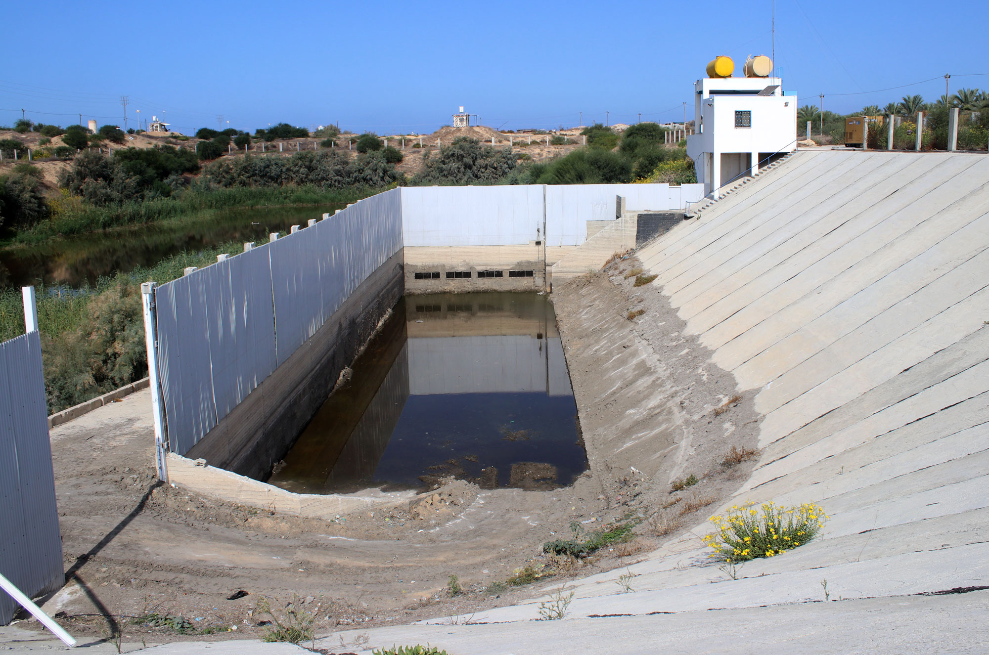 Al Atar stormwater basin