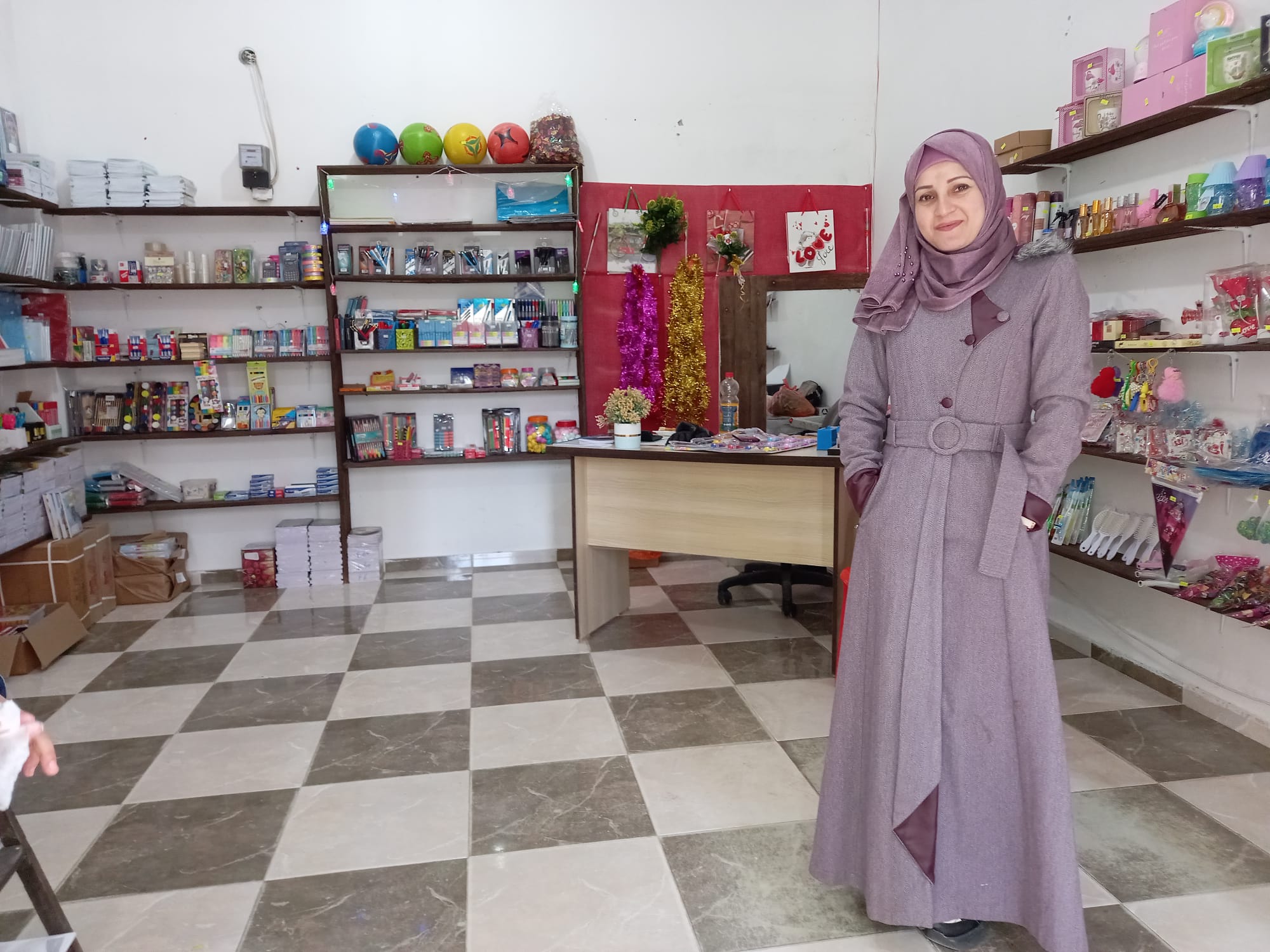 Ikraam Opens a Shop to Provide for her Family in Gaza