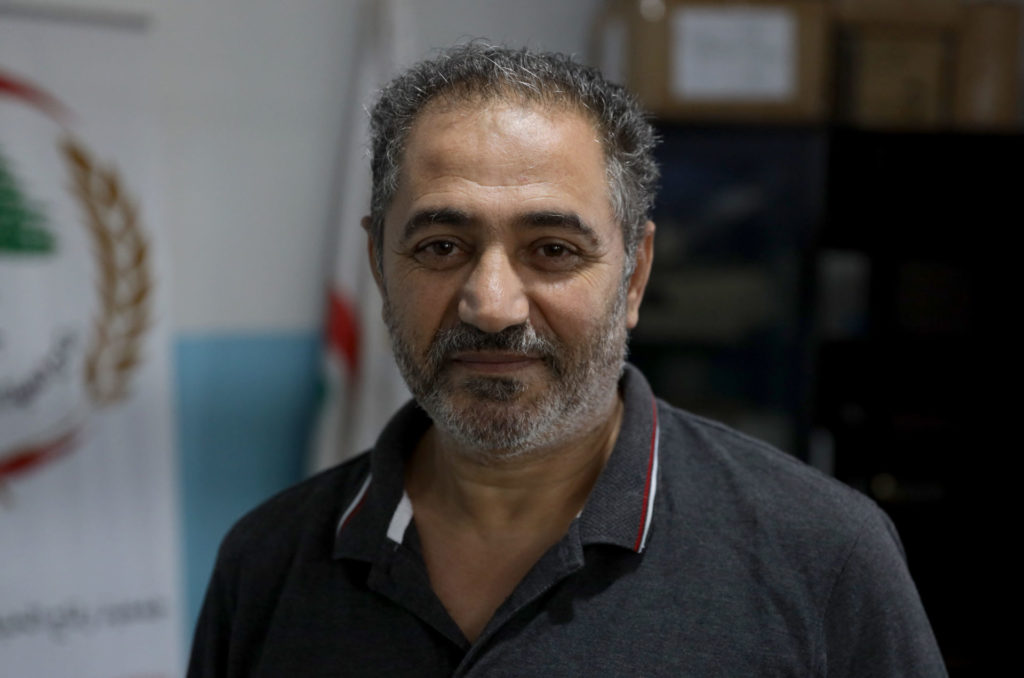Riad Sayyad at his clinic.