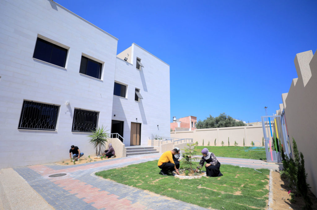 UFA's new grounds and building in Gaza