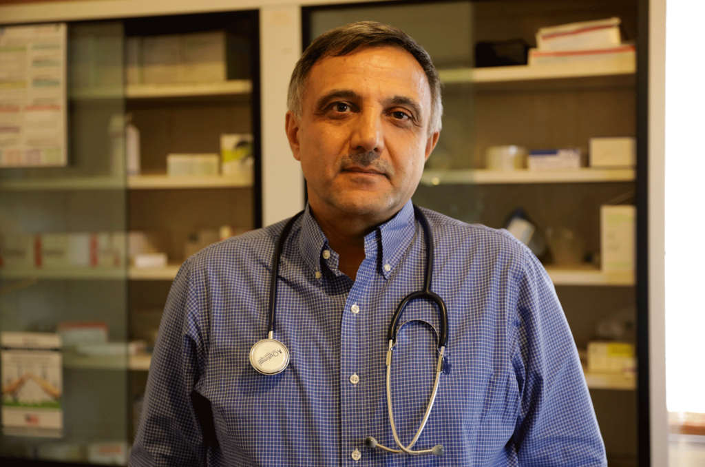 Abbas Alaadine, a cardiologist and vascular surgeon at Tofahta