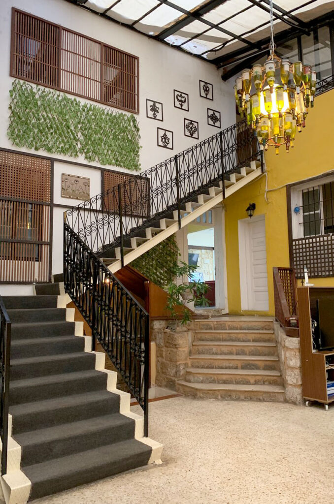 al-fanar-resort-tyre-lebanon The lobby of Al-Fanar Resort in Tyre