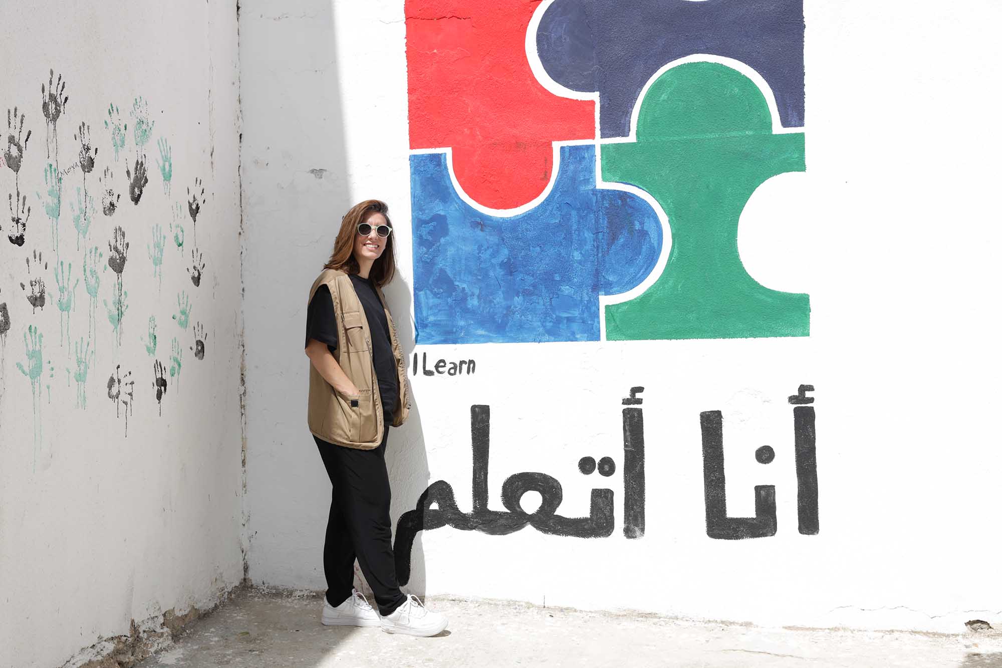 Carina Aoun, our Business Development and Jordan Country Field Manager, has been a key mobilizer in Anera’s Education and Digital Literacy project in Jordan.