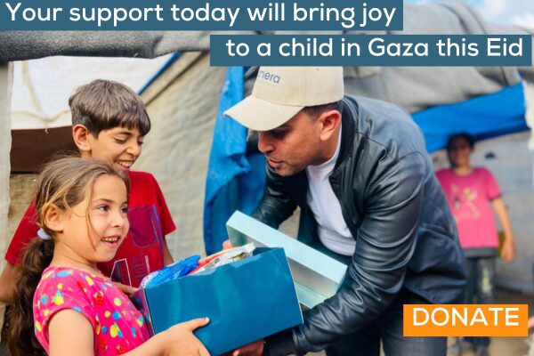 Your support will bring joy to a child in Gaza this Eid.