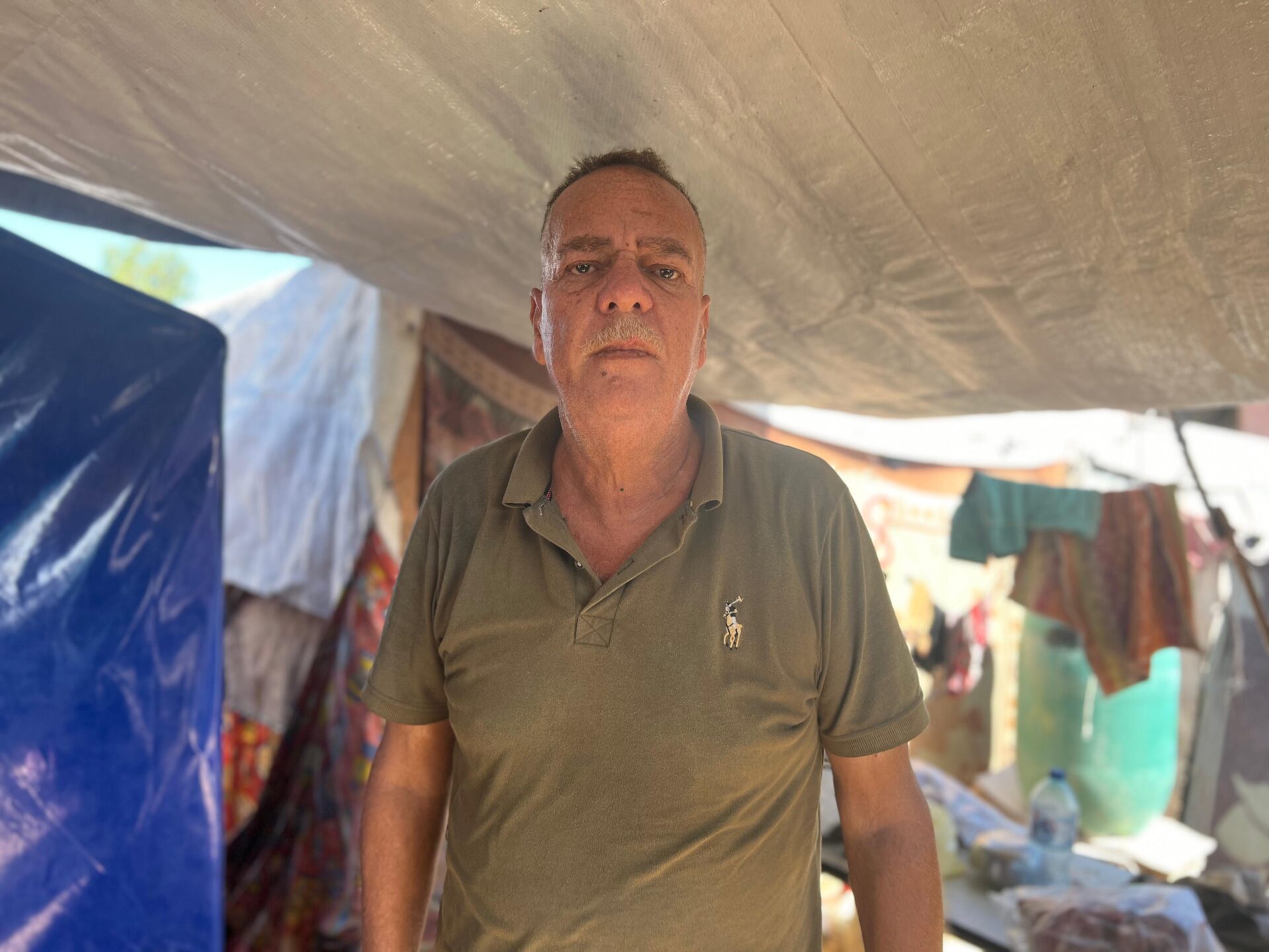 WhatsApp Image 2024-09-19 at 11.09.01 AM (1) Ramzi and his family are displaced from Gaza City.