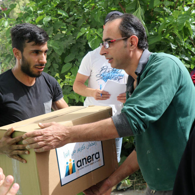 Ramadan food parcels in Lebanon