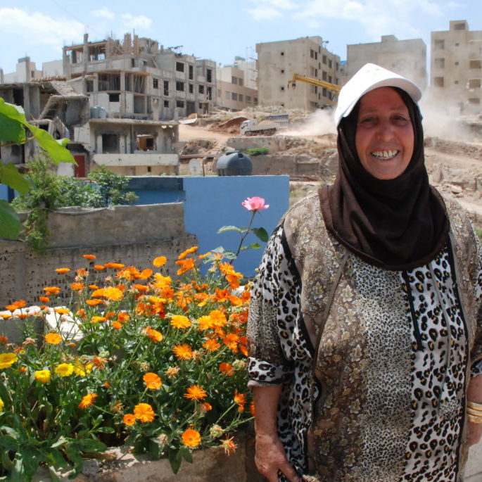 Greening Nahr El Bared Refugee Camp in Lebanon