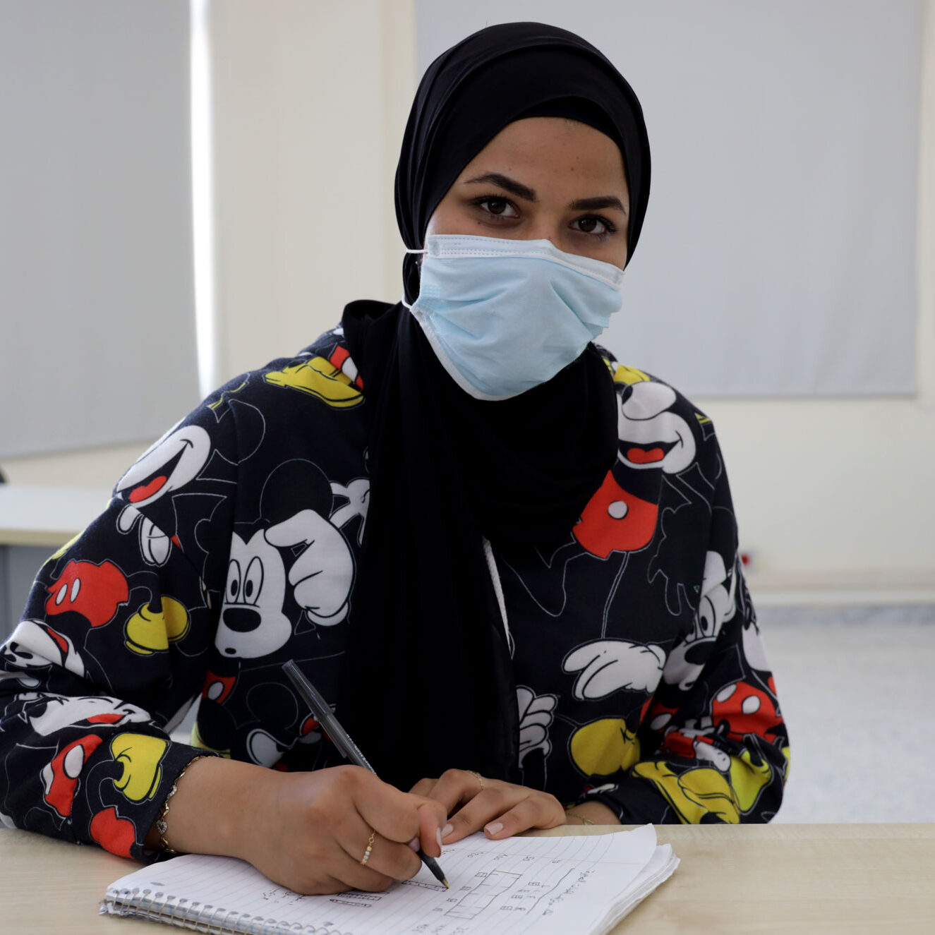 Batoul Al Ahmad says "Girls and women in the camp will feel safer if another woman repairs their phone because of the private content and personal photos on their phone."